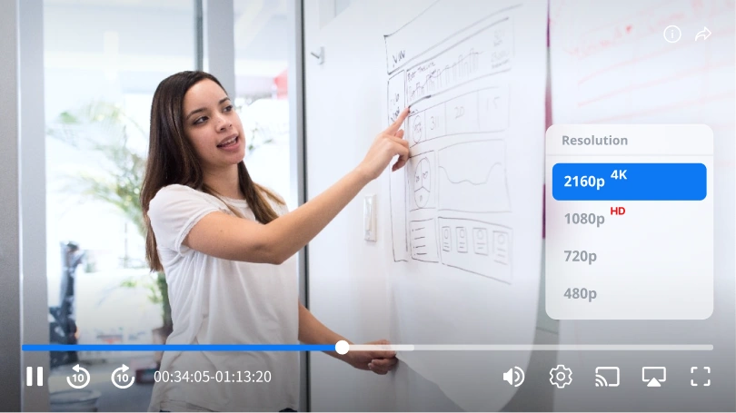BlendVision Player UI